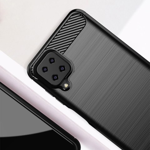 Futerał do Samsung A12 Carbon czarny