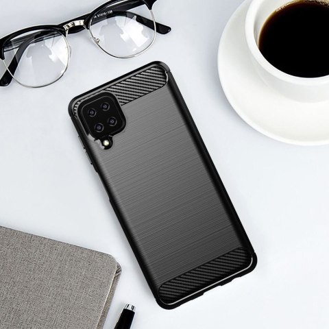 Futerał do Samsung A12 Carbon czarny