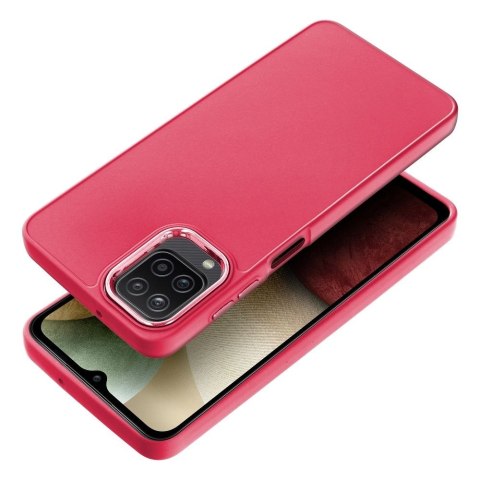 Futerał do Samsung A12 / M12 Frame magenta