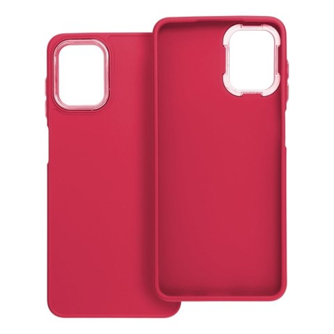 Futerał do Samsung A12 / M12 Frame magenta