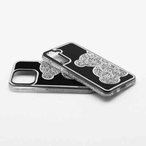 Futerał do Samsung A13 4G Teddy Bear srebrny