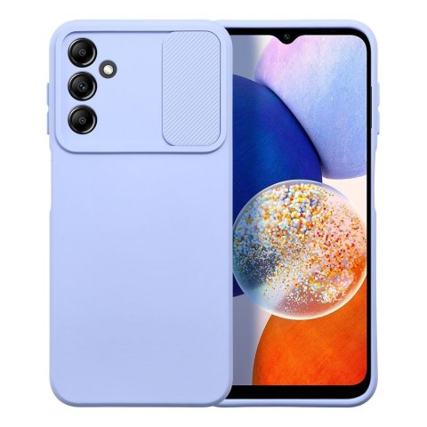 Futerał do Samsung A14 5G / A14 4G Slide lawendowy