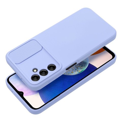 Futerał do Samsung A14 5G / A14 4G Slide lawendowy