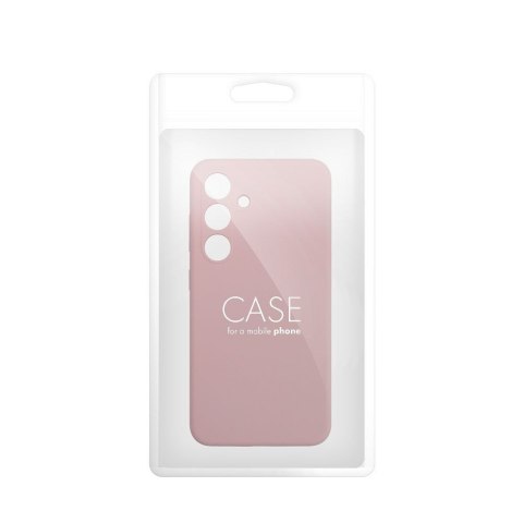 Futerał do Samsung A15 5G / A15 4G Silicone 2mm pudrowy róż