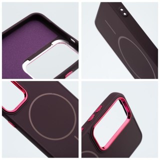 Futerał do Samsung A16 5G / A16 4G Frame Mag Cover zgodny z MagSafe fioletowy