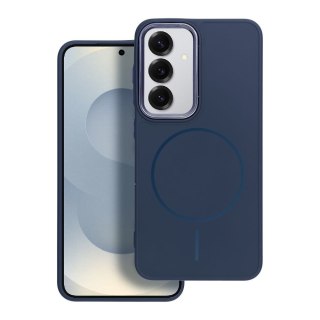 Futerał do Samsung A16 5G / A16 4G Frame Mag Cover zgodny z MagSafe granatowy