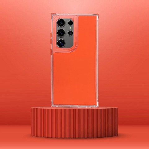 Futerał do Samsung A16 5G / A16 4G Matrix pomarańczowy
