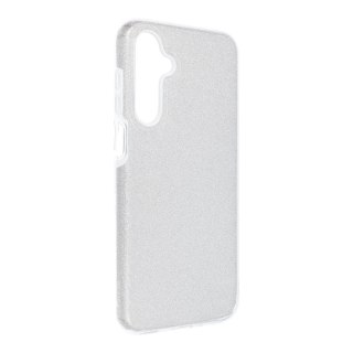 Futerał do Samsung A16 5G / A16 4G Shining srebrny