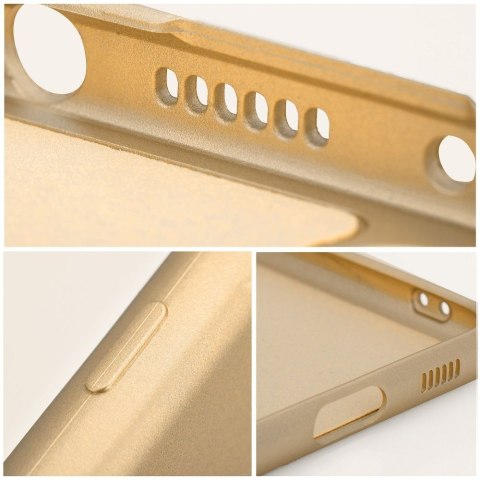 Futerał do Samsung A25 5G Metallic złoty
