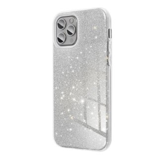 Futerał do Samsung A25 5G Shining srebrny