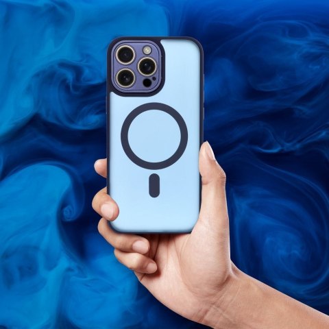 Futerał do Samsung A26 Variete Mag Cover zgodny z MagSafe granatowy