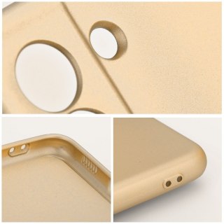 Futerał do Samsung A34 5G Metallic złoty