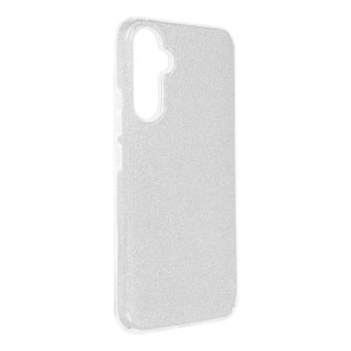 Futerał do Samsung A34 5G Shining srebrny