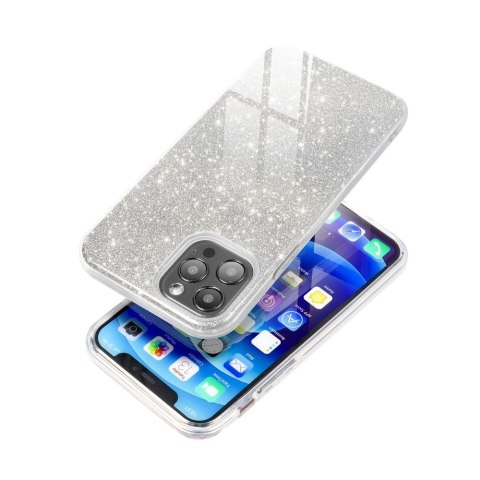 Futerał do Samsung A34 5G Shining srebrny