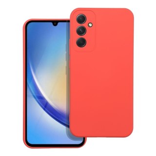 Futerał do Samsung A34 5G Silicone brzoskwiniowy