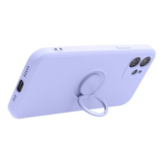 Futerał do Samsung A36 5G Silicone Ring fioletowy