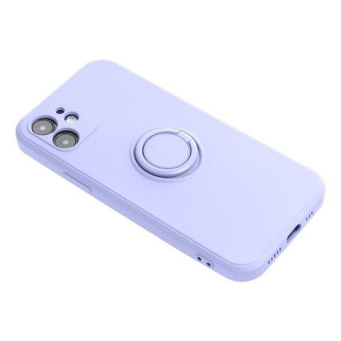Futerał do Samsung A36 5G Silicone Ring fioletowy