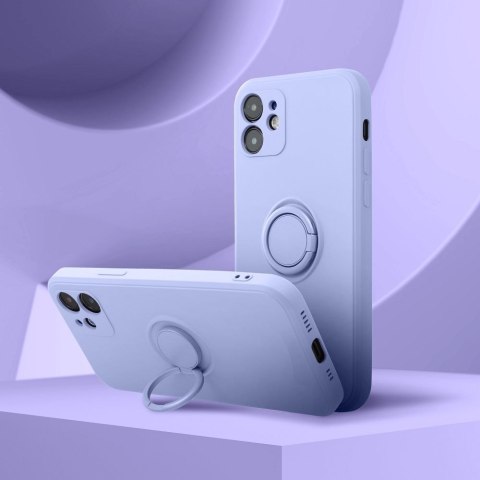 Futerał do Samsung A36 5G Silicone Ring fioletowy