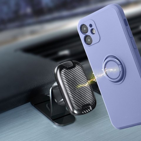 Futerał do Samsung A36 5G Silicone Ring fioletowy