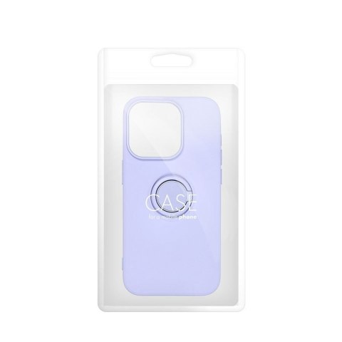 Futerał do Samsung A36 5G Silicone Ring fioletowy