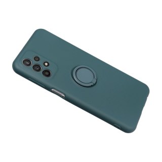 Futerał do Samsung A36 5G Silicone Ring zielony