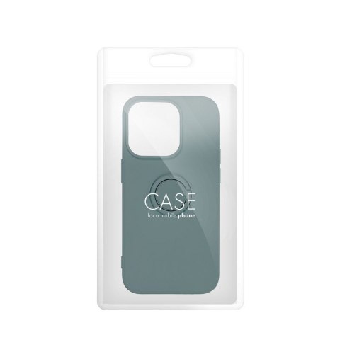 Futerał do Samsung A36 5G Silicone Ring zielony
