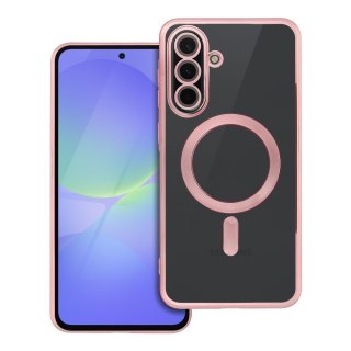 Futerał do Samsung A36 Electro Mag Cover zgodny z MagSafe złoty róż
