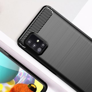Futerał do Samsung A51 5G Carbon czarny