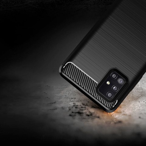 Futerał do Samsung A51 5G Carbon czarny