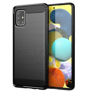Futerał do Samsung A51 Carbon czarny