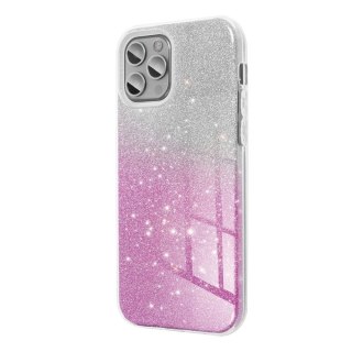 Futerał do Samsung A52 5G / A52 LTE ( 4G ) / A52S Shining transparentny różowy
