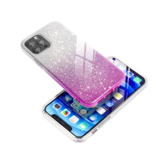 Futerał do Samsung A52 5G / A52 LTE ( 4G ) / A52S Shining transparentny różowy