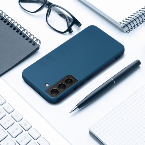 Futerał do Samsung A52 5G / A52 LTE ( 4G ) / A52S Silicone niebieski