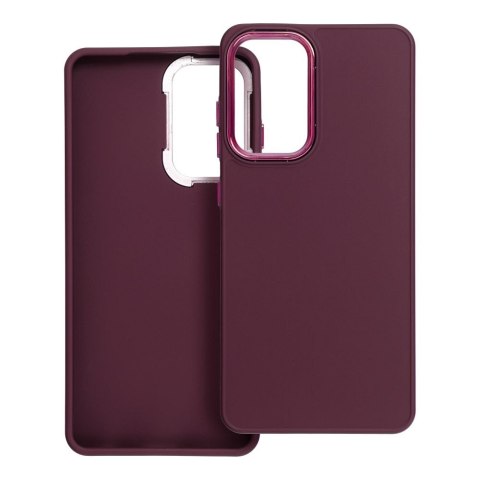 Etui na Samsung A52 5G / A52 LTE ( 4G ) / A52s 5G Frame fioletowe