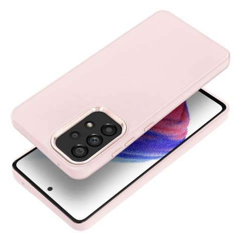 Futerał do Samsung A52 5G / A52 LTE ( 4G ) / A52s 5G Frame pudrowy róż