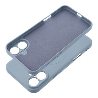 Futerał do Samsung A54 Silicone Mag Cover zgodny z MagSafe jasnoniebieski