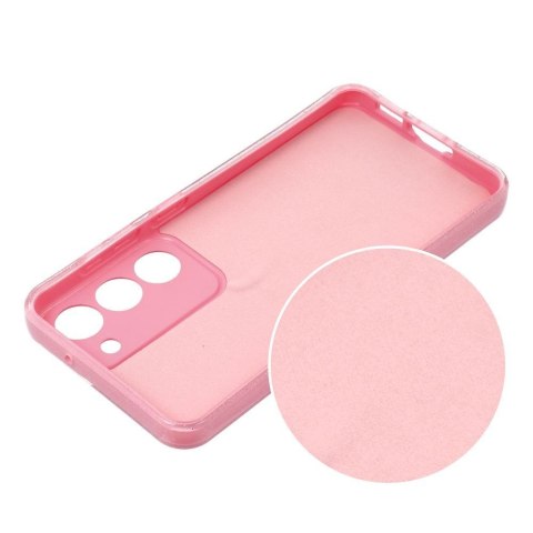 Etui na Samsung A55 5G Clear Case 2 mm Blink różowe