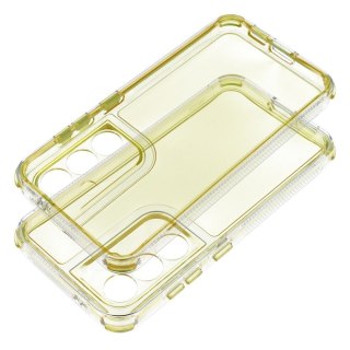 Futerał do Samsung A56 5G Matrix Clear żółty