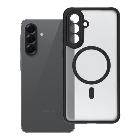 Futerał do Samsung A56 Full Matte Mag Cover zgodny z MagSafe czarny