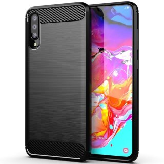 Futerał do Samsung A70 / A70s Carbon czarny