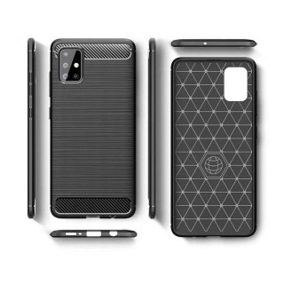 Futerał do Samsung A71 5G Carbon czarny