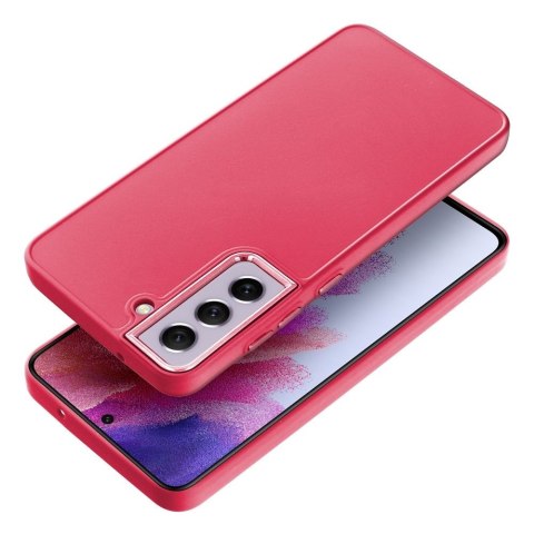 Futerał do Samsung S21 FE Frame magenta