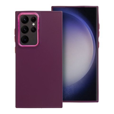 Futerał do Samsung S23 ULTRA Frame fioletowy
