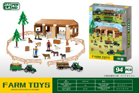 WOOPIE Zestaw Mały Farmer XL Figurki Gospodarstwo