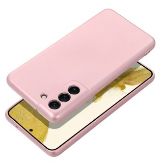 Futerał do Samsung S25 FE Metallic różowy