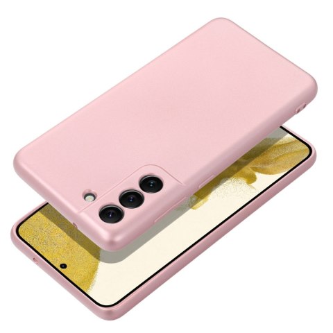 Futerał do Samsung S25 FE Metallic różowy