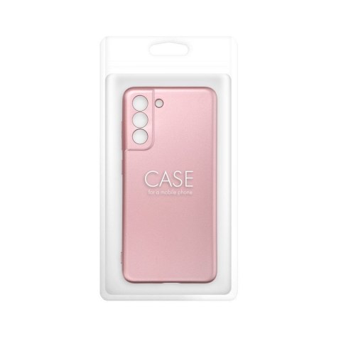 Futerał do Samsung S25 FE Metallic różowy