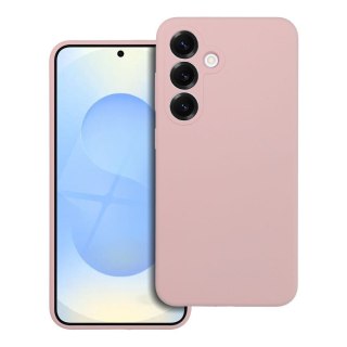 Futerał do Samsung S25 ULTRA Silicone 2mm zgodny z MagSafe pudrowy róż