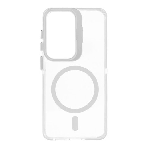 Futerał do Samsung S26 Lens Mag Cover zgodny z MagSafe biały