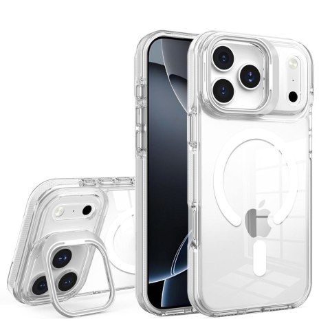 Futerał do Samsung S26 Lens Mag Cover zgodny z MagSafe biały